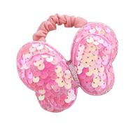 Butterfly Hair Rope Hair Bangs Ruth Elastic Hair Rope Sequins Hair Chunky Bling Headband Women Accessories