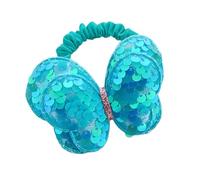 Butterfly Hair Rope Hair Bangs Ruth Elastic Hair Rope Sequins Hair Chunky Bling Headband Women Accessories