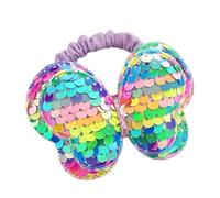 Butterfly Hair Rope Hair Bangs Ruth Elastic Hair Rope Sequins Hair Chunky Bling Headband Women Accessories