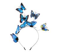 Butterfly Headband Halloween Season Plastic Decorative Headband for Women | Graceful Chic Special Design, Birthday and Ceremonies Use, Fine Craftsmanship, Brushworks Butterfly Clip Headbands