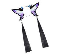 Butterfly Headbands Party Wear Devil Eye Long Tassels Headwear For Music Festivals Photo Props For Halloween Photography Kids Animal Ear Headband