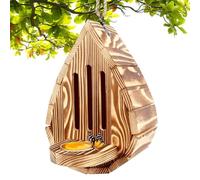 Butterfly House And Feeder Wooden Weather-Resistant Hangable
