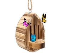 Butterfly Houses for Garden Natural Teardrop-Shaped Shelter Feeder