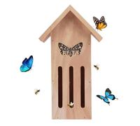 Butterfly Houses for Outdoors, Butterfly Houses | Garden Butterfly House - 11.2 x 3.9 x 3.2 Inch Butterfly House on the Floor or Hanging on the Tree Wall, Useful