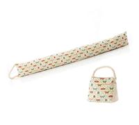 Butterfly & Insect Doorstop & Draught Excluder Set | Butterflies & Ladybug Draft Excluder and Door Stop | 2 Piece Fabric Draft Excluder & Door Stopper