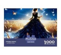 Butterfly Jigsaw Puzzle 1000 Pieces Gift Box for Adults Challenging Game Stress Relief Decorative Poster 70x50cm/1000pcs