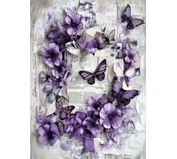 Butterfly Jigsaw Puzzles for Adults 2000 Piece Jigsaw Puzzles for Adults 2000 Pieces Jigsaws Puzzle Flower Educational Games, Stress Relief Fun Smart Games, Gifts for Friends Family, Home Decor g-769