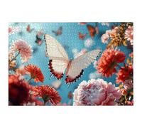 Butterfly Jigsaw Puzzles for Adults 5000, 5000 Piece Jigsaw Puzzles for Adults, 156.5x105.5cm Hard Impossible Wooden Puzzle, Challenging Game for the Whole Family, Home Decor, Theme: (Flower), -7327