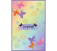 Butterfly Journal | Notebooks and Journals | Watercolor | 140 pages | Books | Cute | Gifts