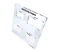 Butterfly Key Inlay Template Set Router Slotting Auxiliary Tool Slot Cutting Wood Bow-Tie Bow-Tie Joint Woodwork