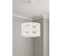 Butterfly Kisses Blossom II lightshade - 30 x 21cm Ceiling Drum Shade | 1E6307