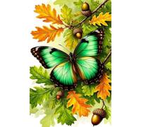 Butterfly Leaf 100 Piece Jigsaw Puzzle for Adults, Creativity, Challenging and Difficult Puzzle, Brain Teaser Puzzles for Adults 100 Pieces for The Whole for Women, Men