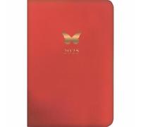 Butterfly Leatherette A7 Diary 2025