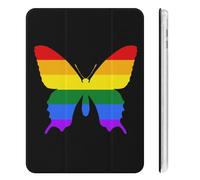 Butterfly LGBT Pride Tri-fold Tablet Case Compatible with IPAD Mini4/5/6 Soft Protective with Pen Slot