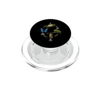 Butterfly Life Cycle Biology Science Education Gifts PopSockets PopGrip for MagSafe