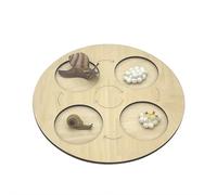 Butterfly Life Cycle Wooden Puzzle Board, Montessori STEM Educational Toy for Preschool Science, Metamorphosis Learning Aid for Toddlers, Nature Biology Teaching Tool, Classroom Science Kit Gift