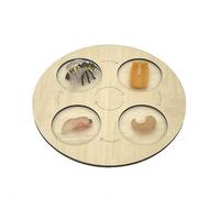 Butterfly Life Cycle Wooden Puzzle Board, Montessori STEM Educational Toy for Preschool Science, Metamorphosis Learning Aid for Toddlers, Nature Biology Teaching Tool, Classroom Science Kit Gift