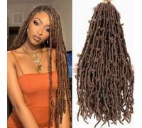 Butterfly Locs Crochet Hair Goddess Curly Hair Extensions