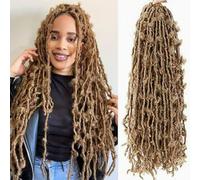 Butterfly Locs Crochet Hair Goddess Curly Hair Extensions