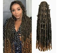 Butterfly Locs Crochet Hair Goddess Curly Hair Extensions