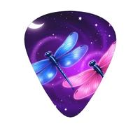 Butterfly Love Magic Guitar Picks Gift Set - 12 Smooth Durable Plectrums For Acoustic, Electric & Bass Guitar, Perfect Present For Guitar Lovers & Musicians