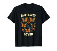 Butterfly Lover Retro Aesthetic Nature Graphic T-Shirt