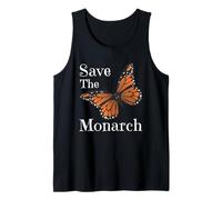 Butterfly Lovers Save The Monarch Butterflies Pollinators Tank Top