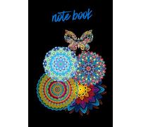 Butterfly Mandala Notebook: Colorful Lined Journal for Writing, Notes and Creative Ideas (6x9 inches, 120 Pages)