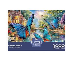 Butterfly Master-Level Jigsaw Puzzles for Adults Embark on A 1000-Piece Advanced And Challenging Puzzle Games Journey - Positioned As The Ultimate Gift Jigsaw Puzzles for Adults And Kids Age 12