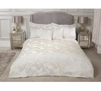 Butterfly Meadow - Embellished Jacquard Duvet Set in Cream - Double - Emma Barclay | TJ Hughes