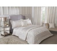 Emma Barclay Bedspread Set Jacquard Butterfly King Cream