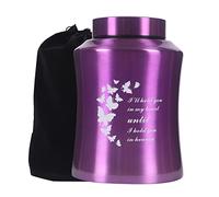 Butterfly Medium Cremation Urn for Human Ashes (160 cubic inches, Male or Female)