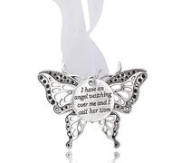 Butterfly Memorial Gifts for Loss of mum Remembrance Gifts for Mam Memorial Gifts for Loss of Mom Gifts for Bff Grief Gifts for Grief Xmas Hanging Christmas Decorations for Mum Memorial Ornaments