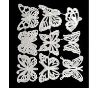 Butterfly Metal Die Cuts 9 Pieces for Card Making Butterfly Cutting Dies Stencils Decorative Embossing for DIY Cards, Paper Crafts, Scrapbooking, Photo Albums