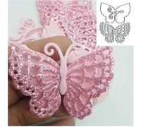 Butterfly Metal Die Cuts Cutting Dies, Butterflies Paper Cards Cutting Dies Cut Stencils for DIY Embossing Card Making Book Tags Decorative Paper Dies Scrapbooking