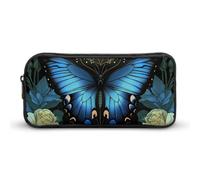 Butterfly Moon Luna Moth Pencil Case Cute Pen Pouch Cosmetic Bag Pecil Box Organizer for Travel Office