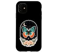 Butterfly Moonlit Monarch Winged Nectar Garden Life Cycle Case for iPhone 11