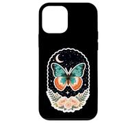 Butterfly Moonlit Monarch Winged Nectar Garden Life Cycle Case for iPhone 12 mini