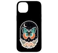 Butterfly Moonlit Monarch Winged Nectar Garden Life Cycle Case for iPhone 14 Plus