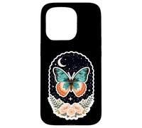 Butterfly Moonlit Monarch Winged Nectar Garden Life Cycle Case for iPhone 15 Pro