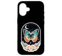 Butterfly Moonlit Monarch Winged Nectar Garden Life Cycle Case for iPhone 16