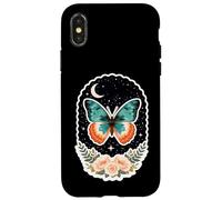 Butterfly Moonlit Monarch Winged Nectar Garden Life Cycle Case for iPhone X/XS