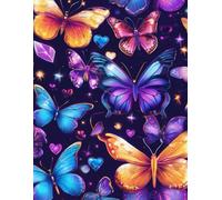 Butterfly music notebook