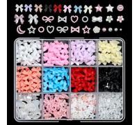 Butterfly Nail Art Manicure Accessories Colorful Nail Decoration Easy to Apply to Daily Wear Party or Celebration Party Nail Art Ideas