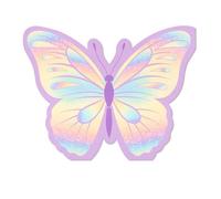 Butterfly Napkins Butterfly Shaped Fairy Napkins 2-Ply Purple Disposable Cocktail Paper Napkins for Birthday, Fairy First Garden Party, Tea Party, Spring Events, Baby Shower, Bridal Shower, 5 x 6.3 In