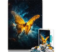 Butterfly Nebula 1000 Piece Jigsaw Puzzles for Teenagers,Family Game Stress Reliever Difficult Challenge Artists Collection,Fine Art (38x26cm)