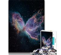 Butterfly Nebula Adult Jigsaws 1000 Pieces Difficult,Learning Educational Toys Family Games Gifts for Friends And Family (50x75cm)