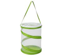 Butterfly Net Habitat, Mini Pop-up Mesh Cage Terrarium with Foldable Design, Caterpillar Observation Enclosure for Indoors, Portable See-Through Butterfly Habitat for Kids & Adults