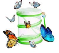 Butterfly Net Stick Insect Enclosure Insect Butterfly Garden Mesh Net Cage Foldable and Portable 16cm/6.29in X 20cm/7.87in