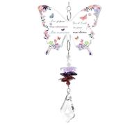 Butterfly New Home Ornaments Garden Sun Catchers, Crystal Suncatcher Gifts New Home Gifts